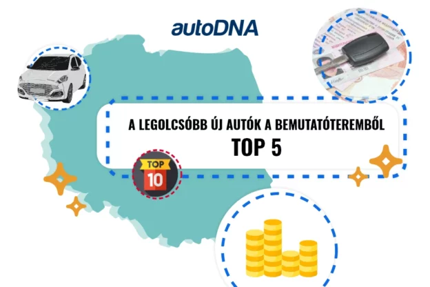 A legolcsóbb új autók a bemutatóteremből – TOP 5